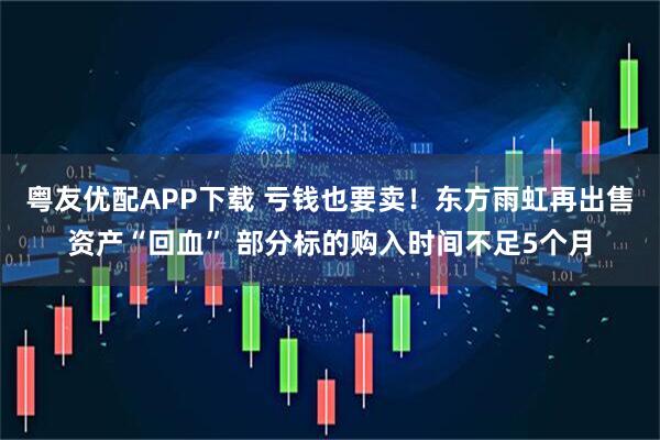 粤友优配APP下载 亏钱也要卖！东方雨虹再出售资产“回血” 部分标的购入时间不足5个月