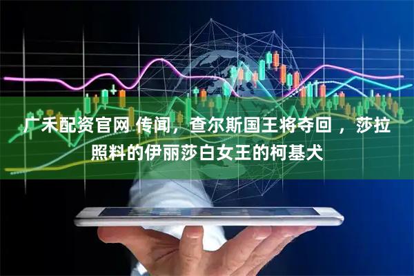 广禾配资官网 传闻，查尔斯国王将夺回 ，莎拉照料的伊丽莎白女王的柯基犬
