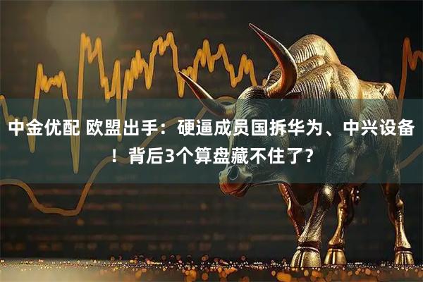 中金优配 欧盟出手：硬逼成员国拆华为、中兴设备！背后3个算盘藏不住了？